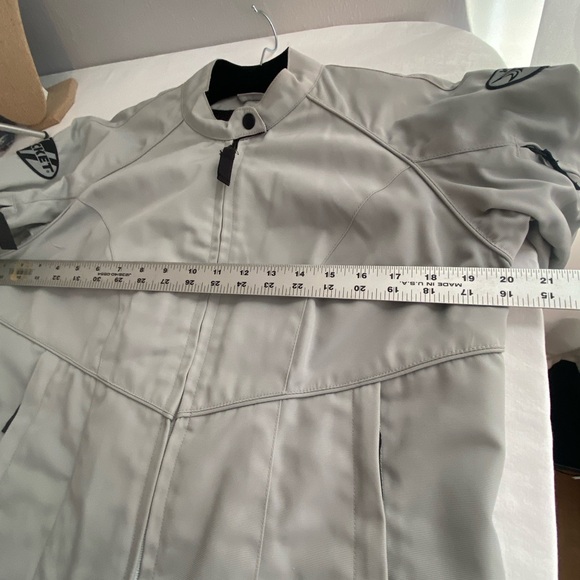 Joe Rocket Rocket Girl Women's Gray Padded Full Zip Motorcycle Jacket Size L - Picture 6 of 12